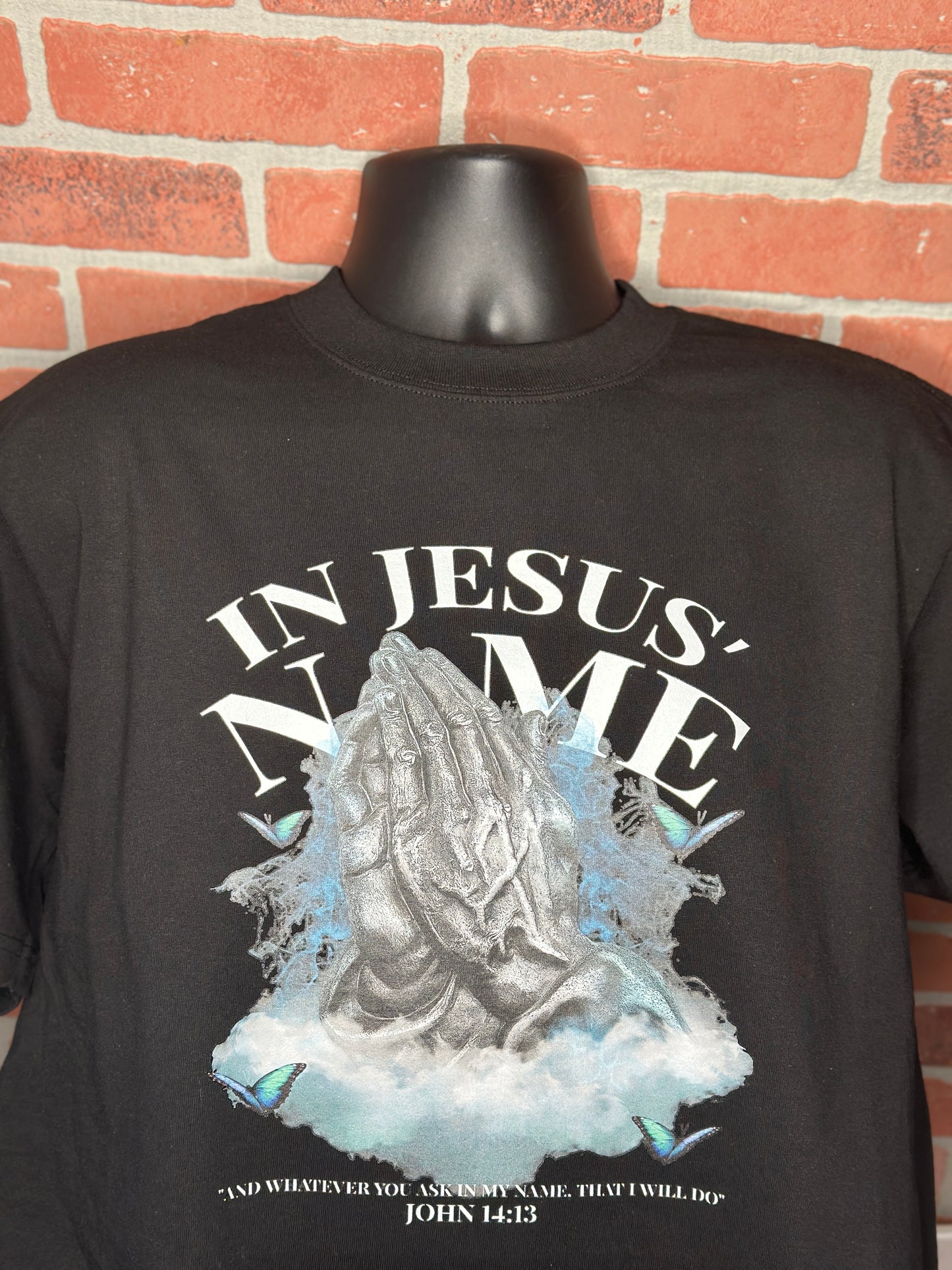 IN JESUS’ NAME oversized