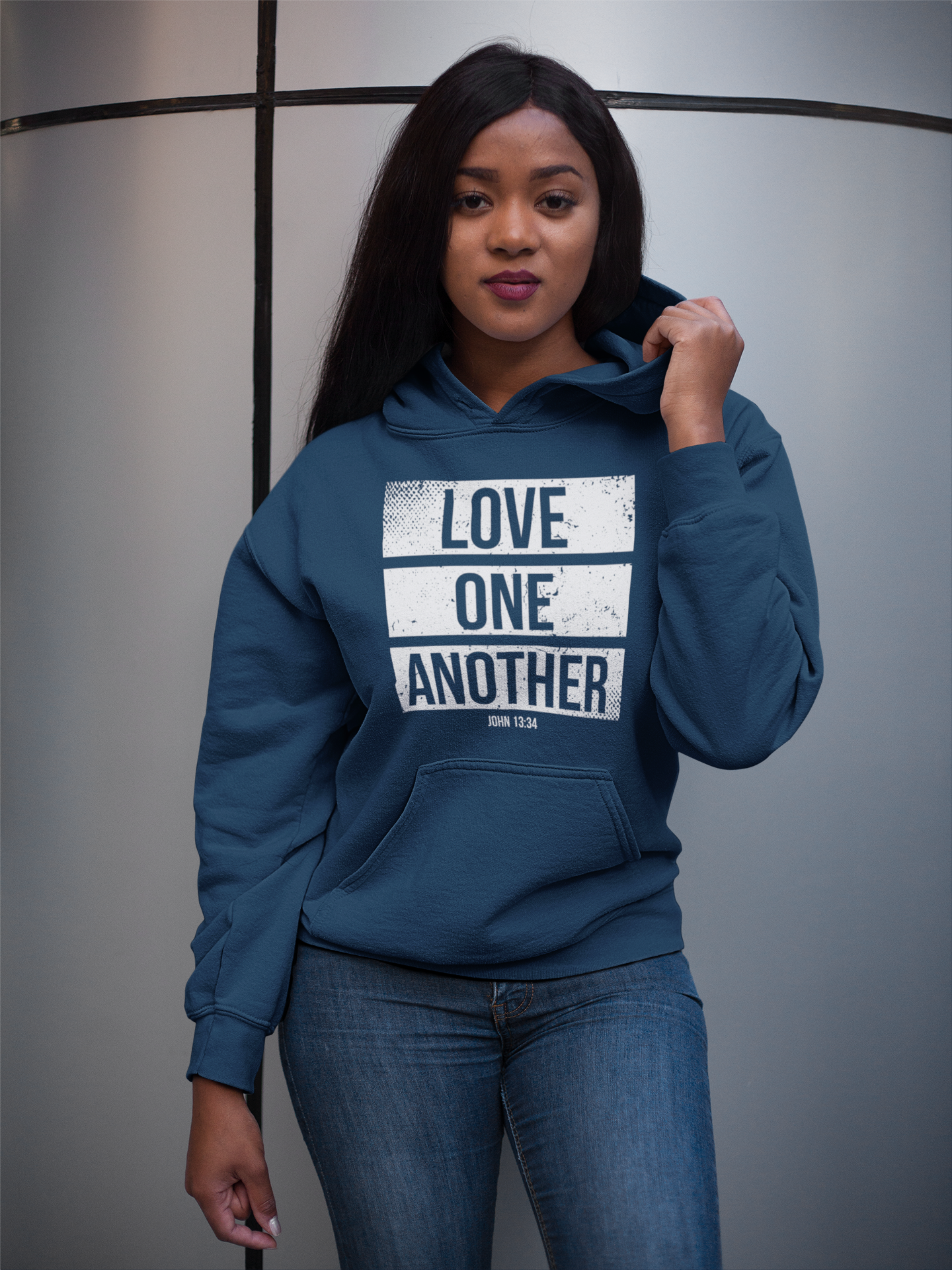 LOVE ONE ANOTHER- HOODIE